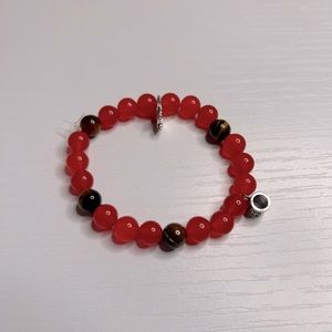 Custom Red Crystal Bracelet